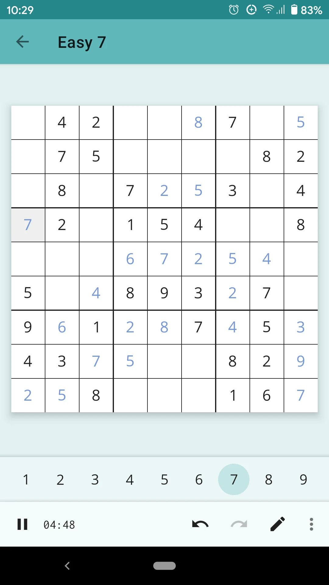 Sudoku: Logic Puzzles screenshot